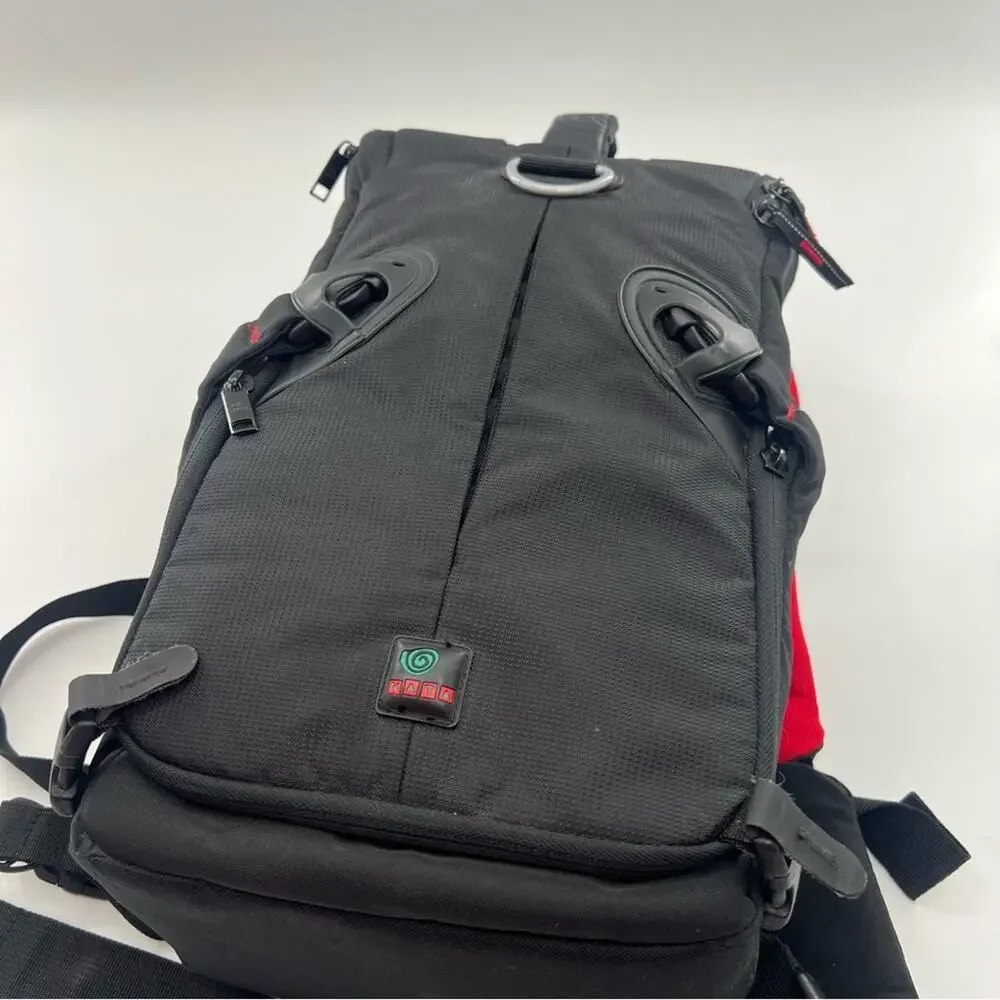 Kata 3in1 - 20 Sling Backpack Medium Black Camera Bag Fits D-SLR Camera 5 Lenses